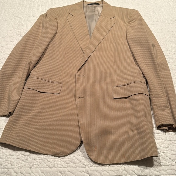 Ralph Lauren Polo Men's Tan Suit
